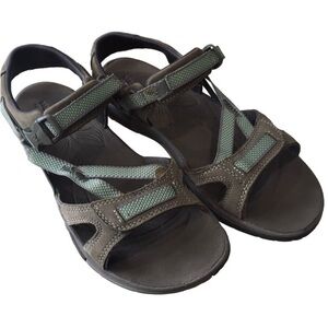 MERRELL Green Camp Vacation Activity Sandal Shoes 8